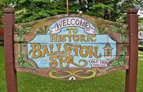 Village of Ballston Spa Welcome Sign 