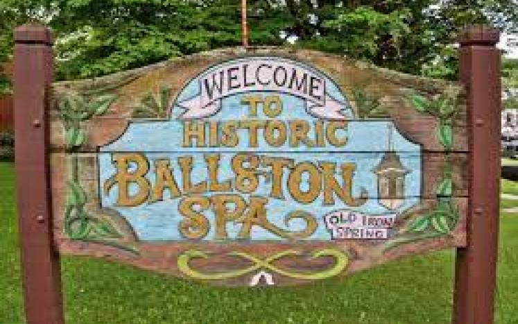 Village of Ballston Spa Welcome Sign 